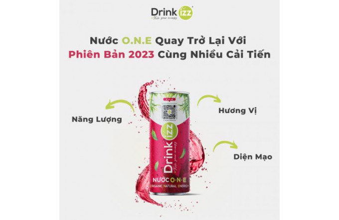 Nước ONE-Năng lượng hữu cơ tự nhiên từ thảo mộc