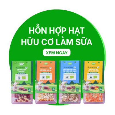 SET NGUYÊN LIỆU LÀM SỮA HẠT