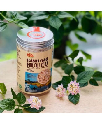 Bánh gạo lứt tím Hoa nắng 70g