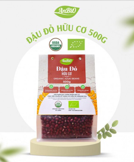 Đậu đỏ hữu cơ Azuki 500g
