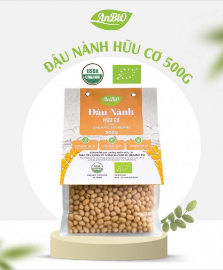 Đậu nành hữu cơ AnBiO 500g