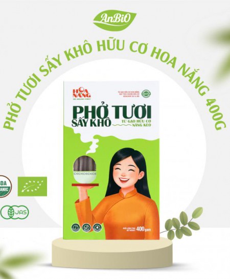 Phở tươi sấy khô HOA NẮNG 400GR