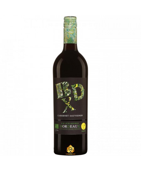 Rượu Vang Pháp hữu cơ Bordeaux BDX Cabernet Sauvignon 750ml