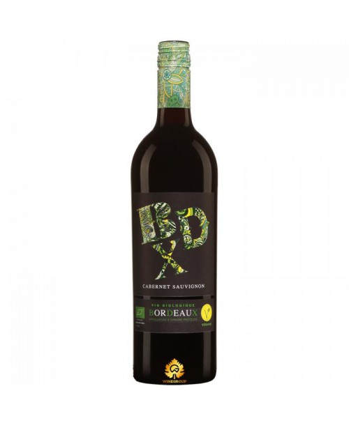 Rượu Vang Pháp hữu cơ Bordeaux BDX Cabernet Sauvignon 750ml