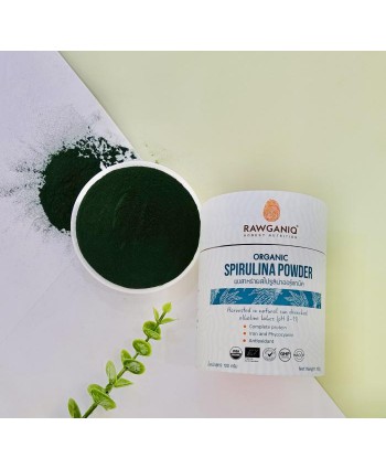 Organic spirulina powder 100g Bột Tảo xoắn hữu cơ 100g