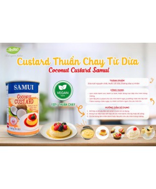 Custart Thuần Chay Từ Dừa ( Coconut Custart Samui) 