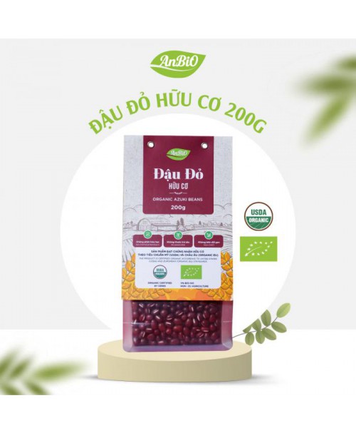 Đậu đỏ Azuki hữu cơ AnBiO 200g