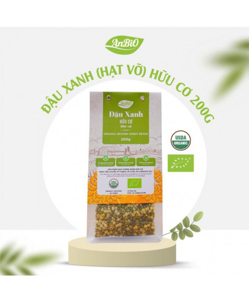 Đậu xanh hữu cơ AnBiO 200g