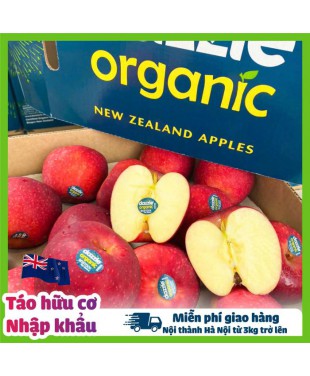 Táo hữu cơ Dazzle Nhập khẩu New zealand mùa vụ mới 2025