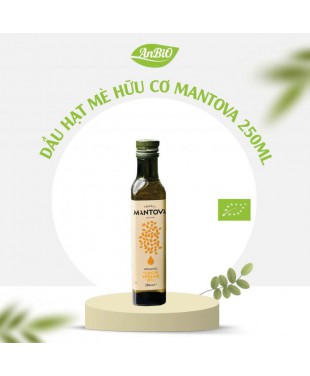 Mantova Dầu hạt mè hữu cơ 250ml